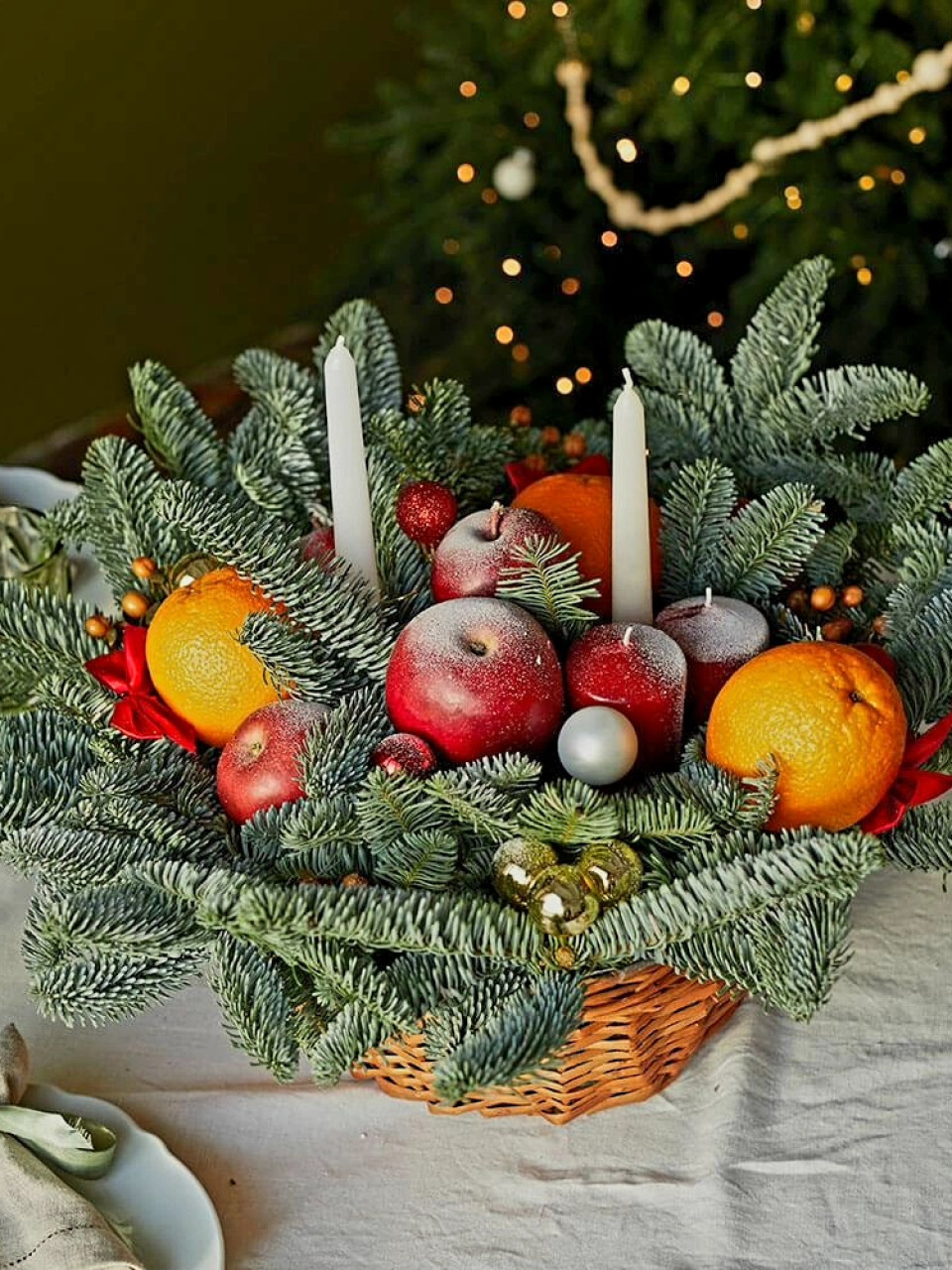 Королевский праздник в корзине 