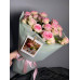 Букет из 5 веток кустовой розы   Динара с упаковкой