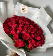 51 роза 60 см Голландия/Кения 