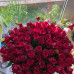 БУКЕТ 101 роза Родос с лентой
