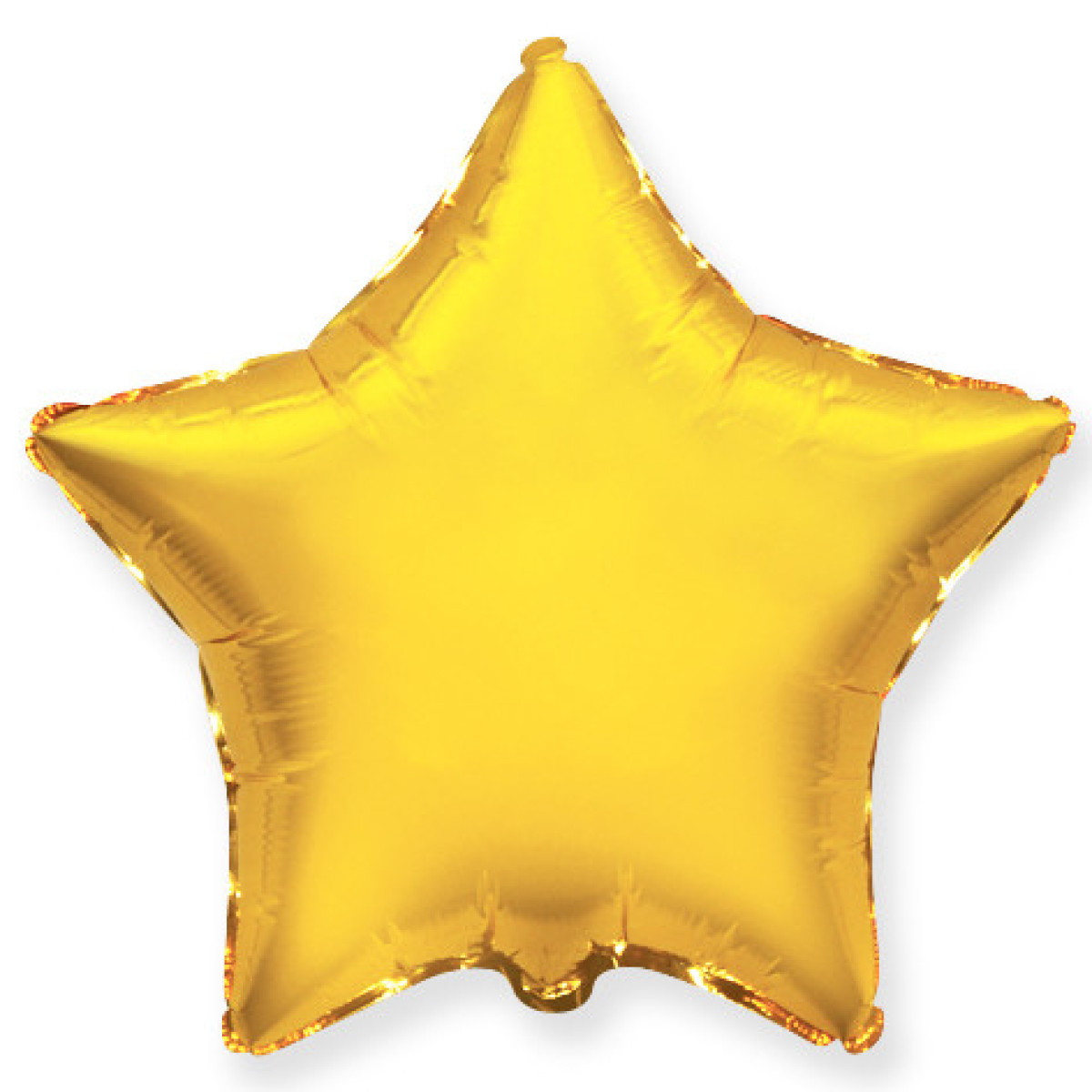 Фольгированный шар Звезда золотая