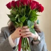 21 роза Кения 40 см