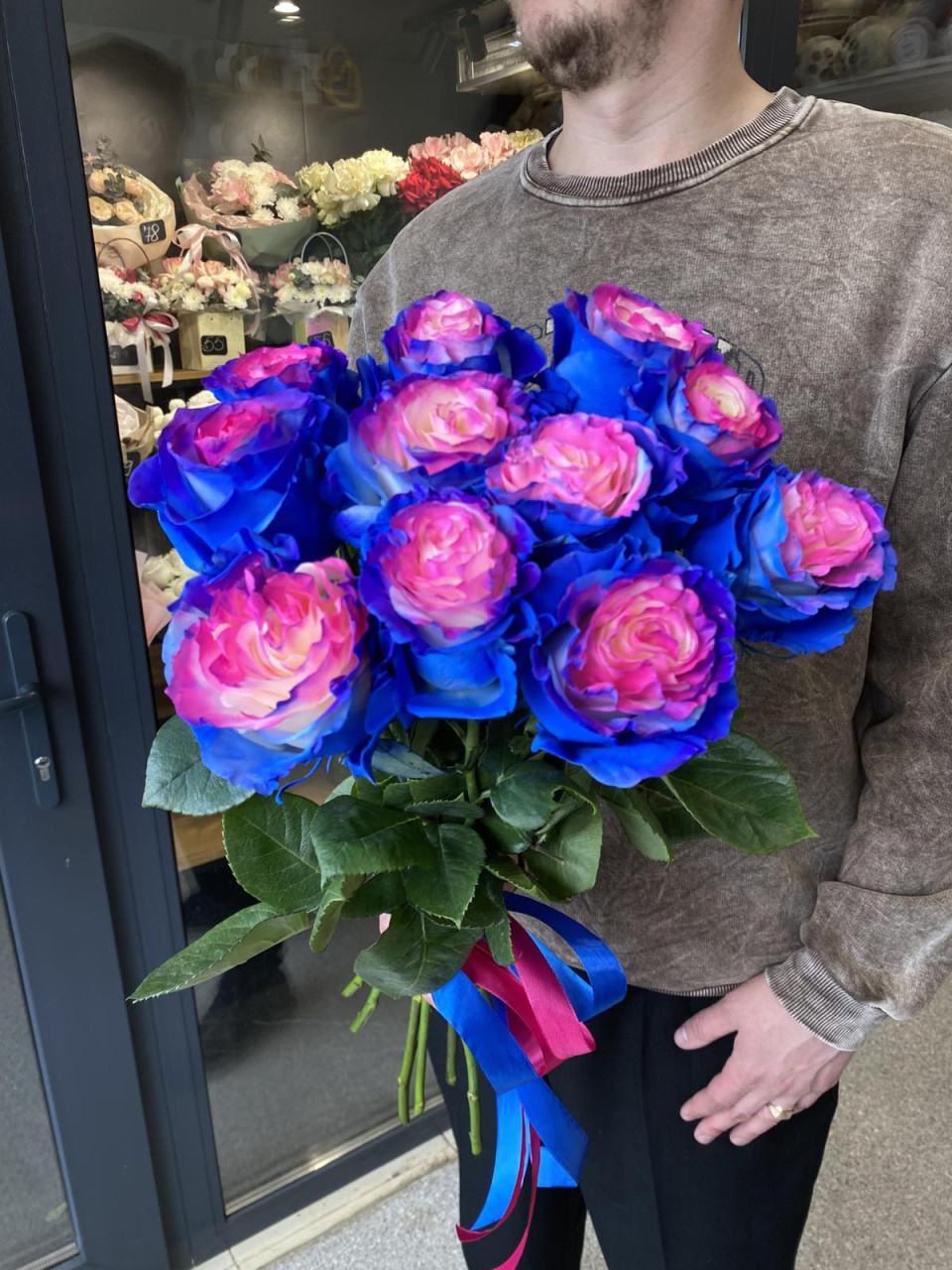 Букет из 11 роз «Фантазия»