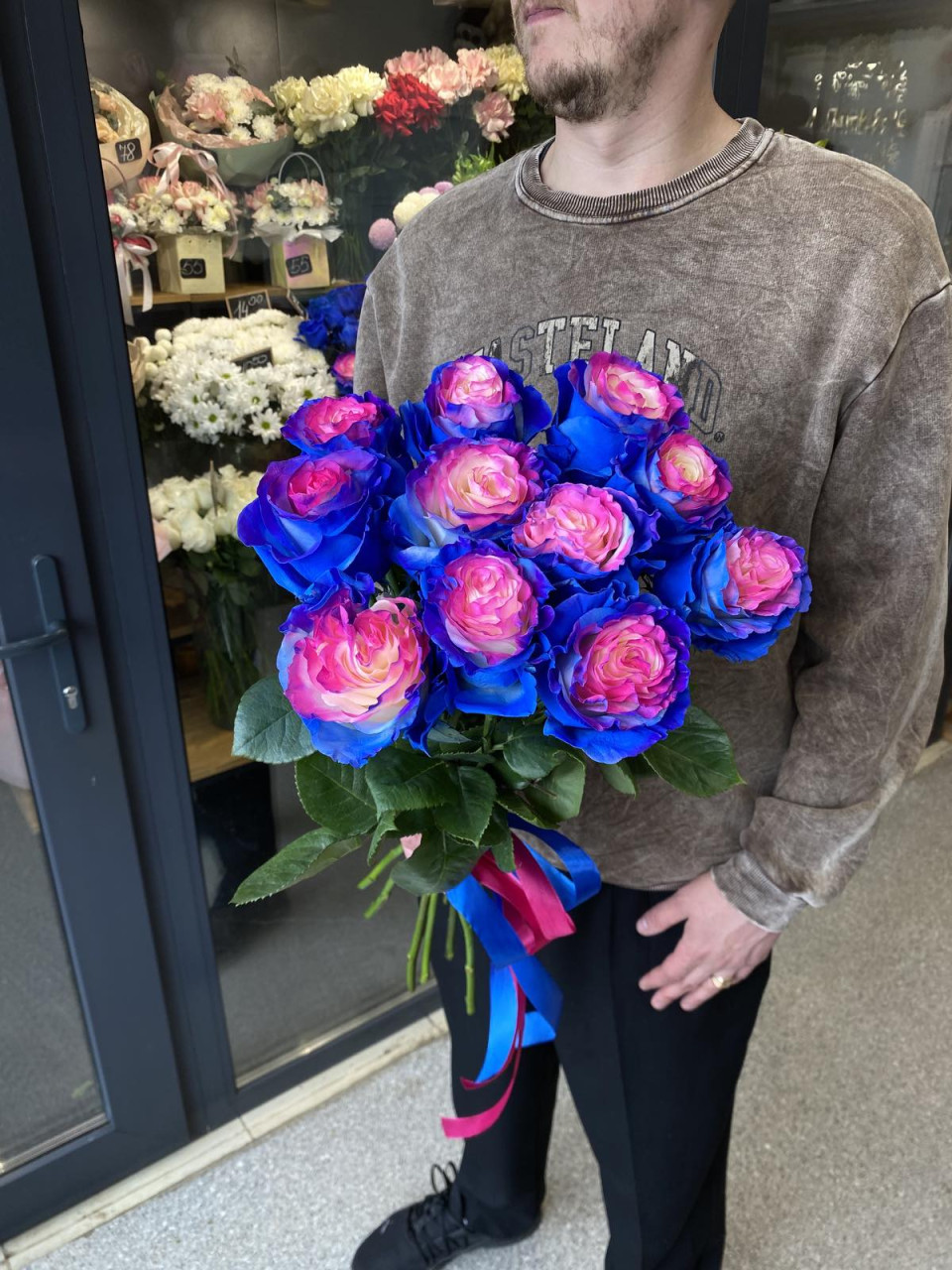 Букет из 11 роз «Фантазия»