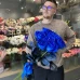 9 синих роз