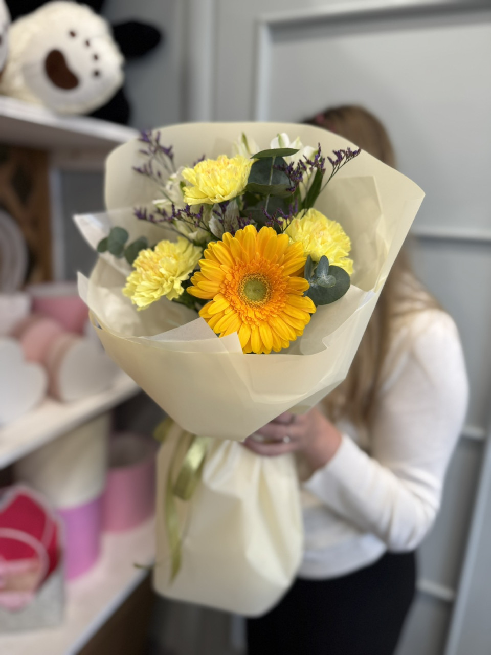 Букет "Яркий сентябрь"