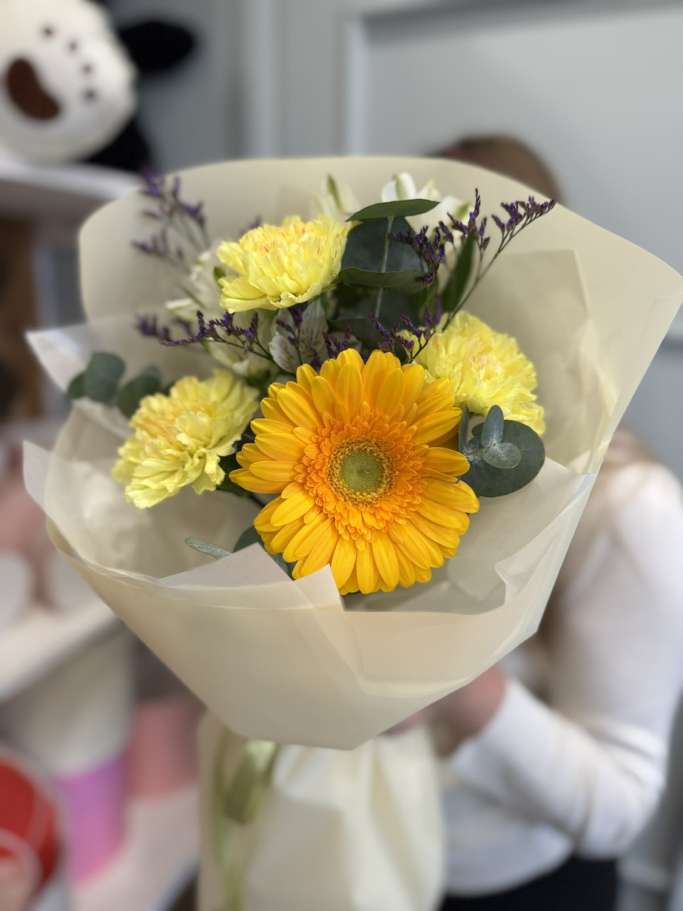 Букет "Яркий сентябрь"