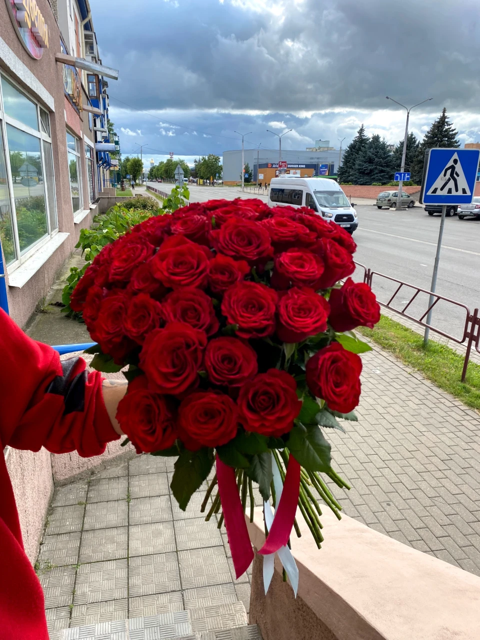 51 роза РБ 50-55 см 