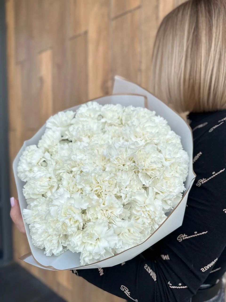 Букет "Белый комочек"