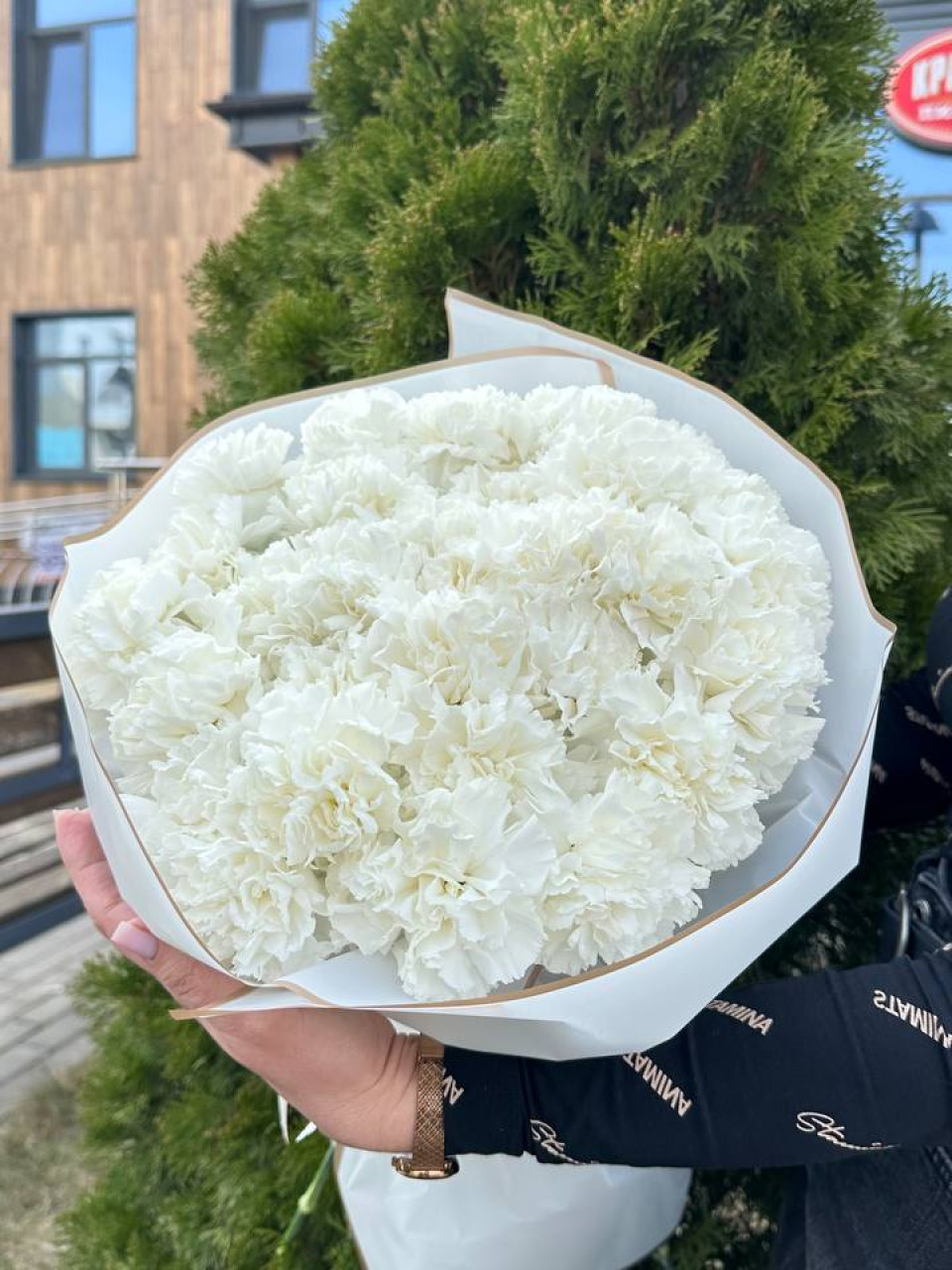 Букет "Белый комочек" Букет "Белый комочек"
