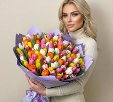 101 тюльпан "Микс Леди"