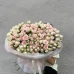 Букет из нежно-розовых кустовых роз