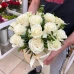Бокс из 15 белых роз 