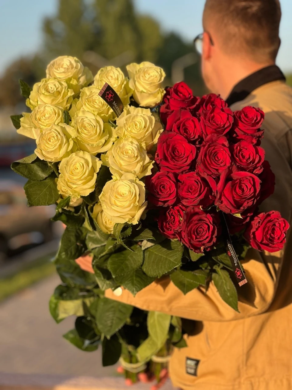 Роза Эквадор 90-100 см