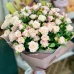 Букет 9 кустовых роз Рефлекс с упаковкой