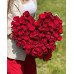 БУКЕТ 61 кенийская роза "Сердце"
