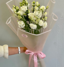 Букет Принцессе из эустомы