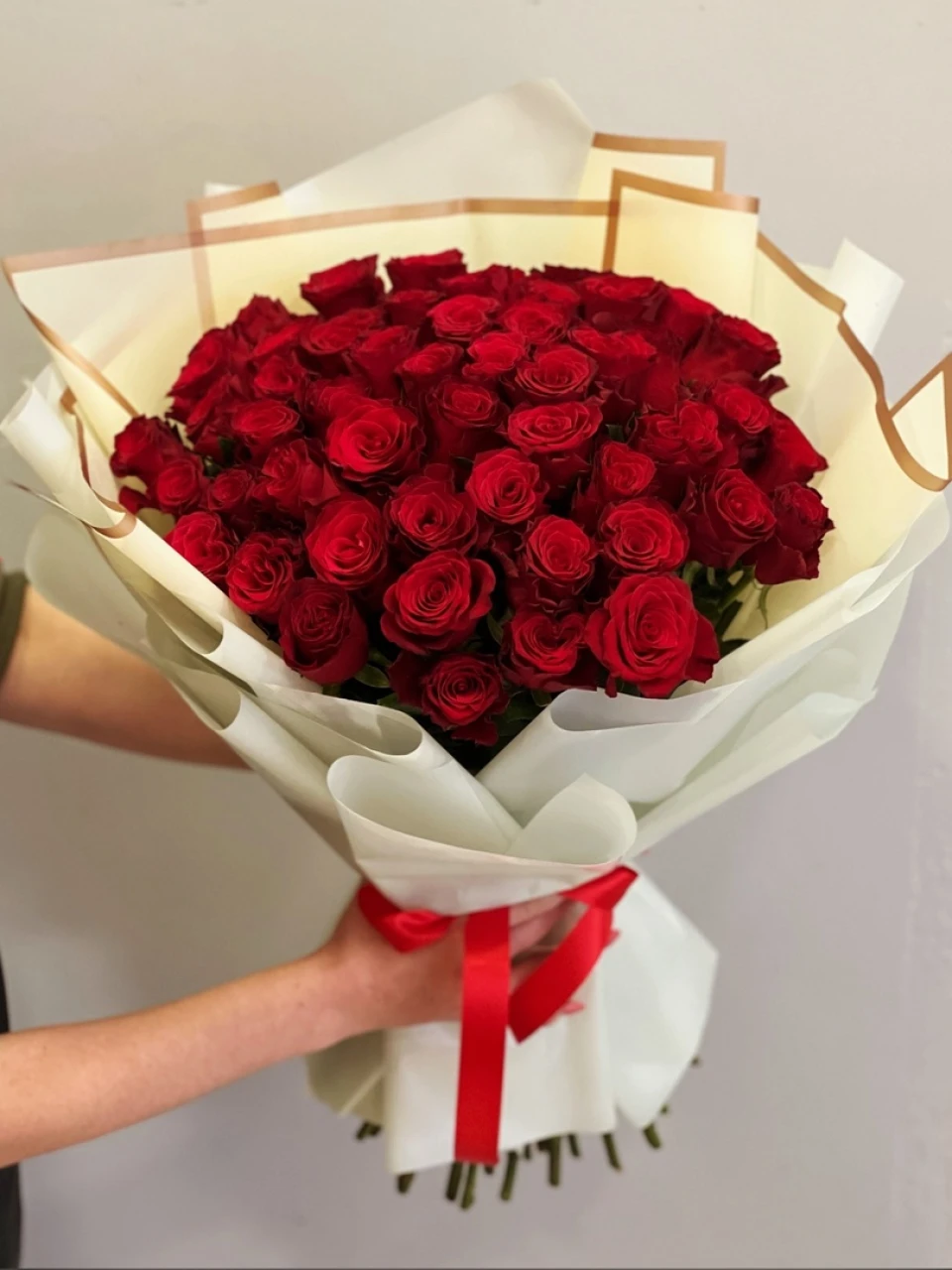 51 роза 60 см Голландия/Кения 