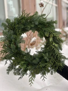 Новогодний Венок без декора