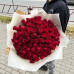 Букет 101 импортная роза Родос 60 см 