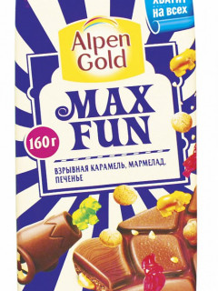 Шоколадка АльпенГолд МаксФан