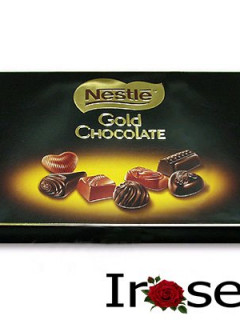 Коробка шоколадных конфет "Gold Chocolate"