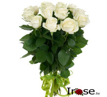БУКЕТ из 13 белых роз Атена