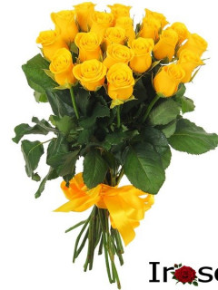 БУКЕТ из 25 желтых роз Пенни Лейн