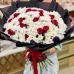 Букет из роз и хризантемы
