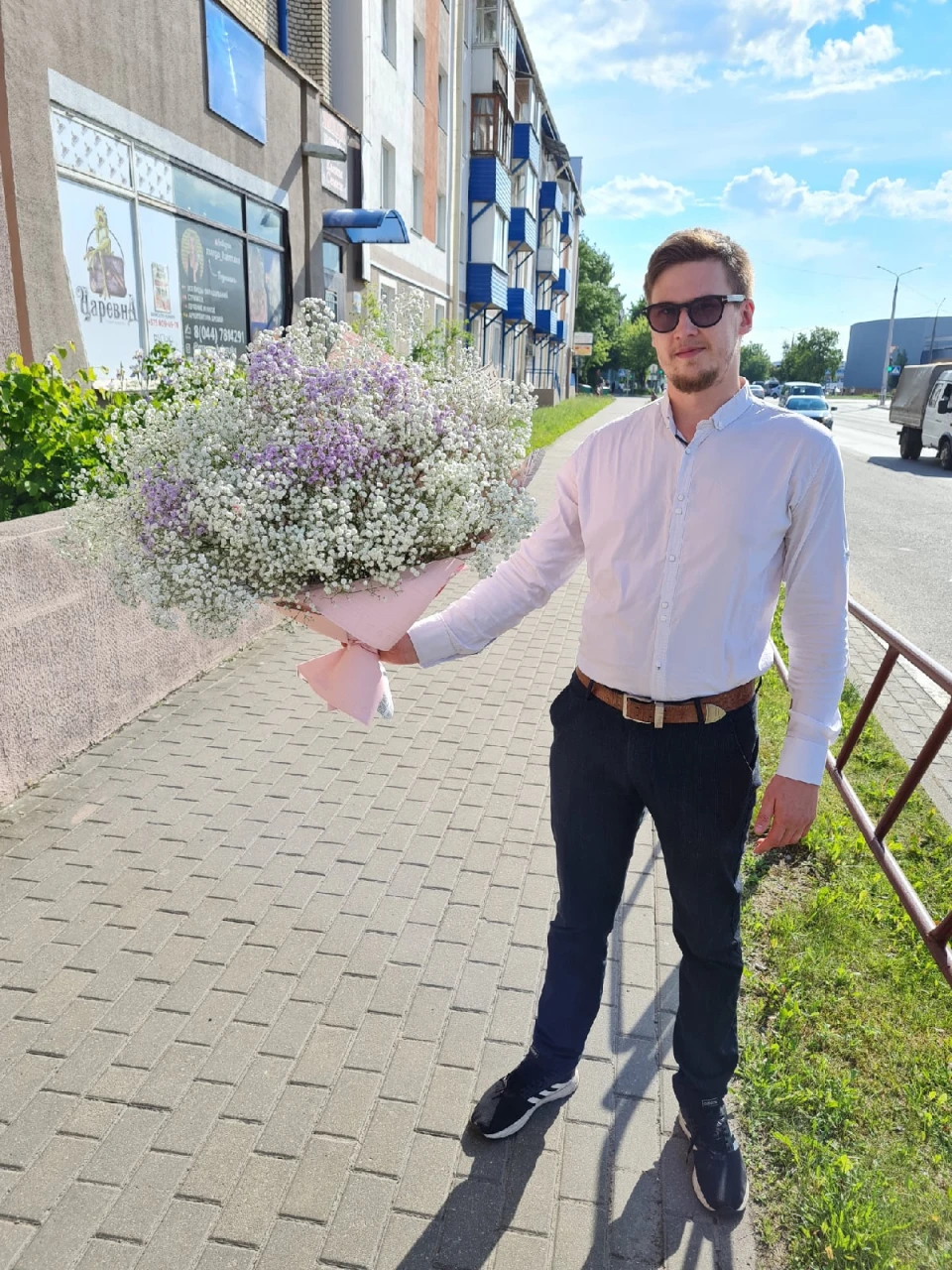 19 веток гипсофила