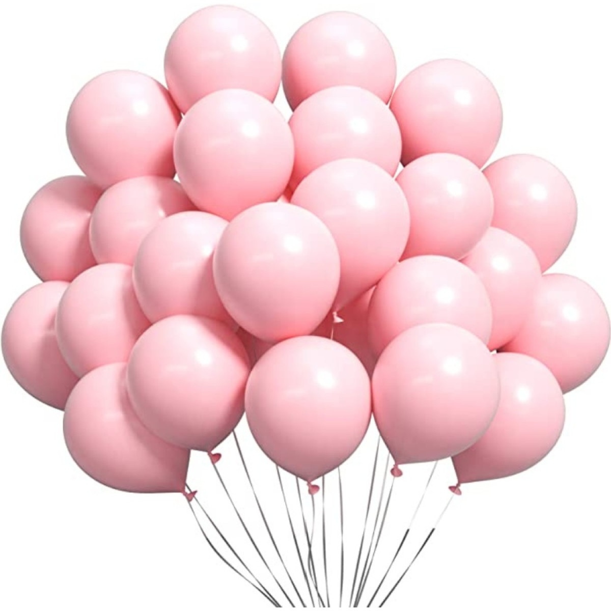 Сет из 31 нежно-розового шарика