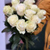 Букет 11 белых роз Эквадор