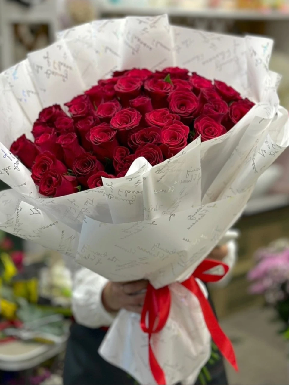 51 роза 60 см Голландия/Кения 